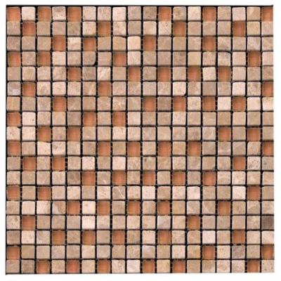 Мозаика Glass&Stone 4PST-013 (15x15) 29.8x29.8 от Natural Mosaic (Китай)