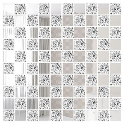 Мозаика зеркальная Серебро + Хрусталь С50Х50 ДСТ  чип 25 х 25 30x30 от ДСТ (Россия)