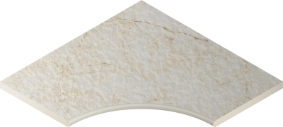 Пур Бортик 60X60 Угловой Закруглённый 30