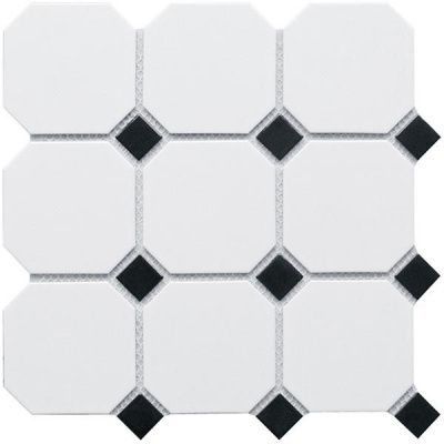 Мозаика Octagon big White/Black Matt (GTPL61466) 30x30 от StarMosaic (Китай) Мозаика Octagon big White/Black Matt (GTPL61466) 30x30 от StarMosaic (Китай)