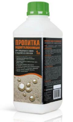 Пропитка водоотталкивающая (д/натур.камня и изд.из клинкера) 1л от Старопетровское (Россия)