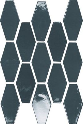 Настенная плитка HARLEQUIN NAVY 10x20 от APE Ceramica (Испания)