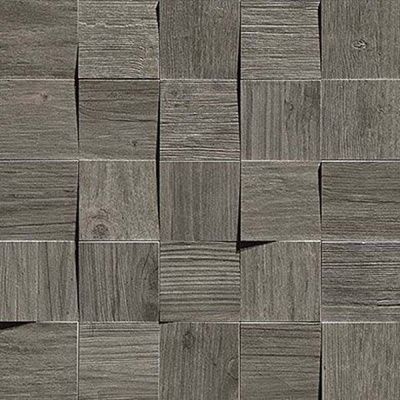 Мозаика Axi Grey Timber Mosaico 3D (AMV4) 35x35 от Atlas Concorde (Италия)