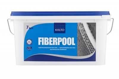 Гидроизоляция KIILTO FIBERPOOL 7кг. от Kiilto (Финляндия)