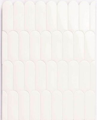 Настенная плитка Fan White 7.2x19.5 от Natucer (Испания)