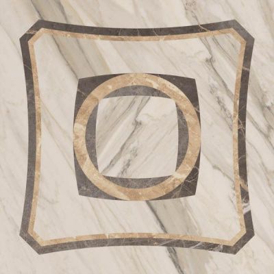 Вставка POR.BIANCO INS.INTARSIO 45x45 от ColiseumGres (Россия)