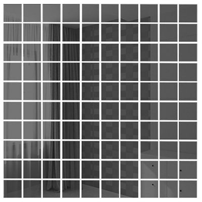 Мозаика зеркальная Графит Г25 ДСТ  чип25 х 25 30x30 от ДСТ (Россия)