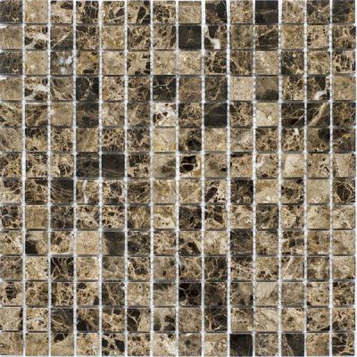 Мозаика Dark Emperador Polished (20x20 (JMST023)) 30.5x30.5x4 от StarMosaic (Китай)