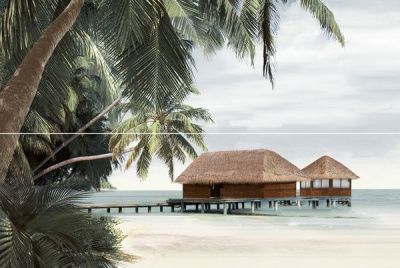 Панно Ailand из 2 плиток (PWU11ALD4) 40x60x8 от Alma Ceramica (Россия)