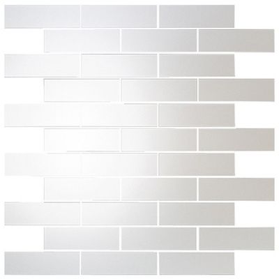 Мозаика зеркальная Серебро матовое См8025 ДСТ  чип 80 х 25 30x30 от ДСТ (Россия)