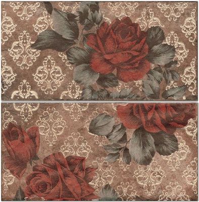 Декор CHICAGO ins. Vintage Roses S/2 OLD 10x20 от Cir Ceramiche (Италия) Декор CHICAGO ins. Vintage Roses S/2 OLD 10x20 от Cir Ceramiche (Италия)