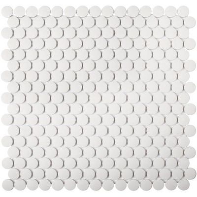 Мозаика Penny Round White Antislip (JNK81011) 31.5x30.9x6 от StarMosaic (Китай)