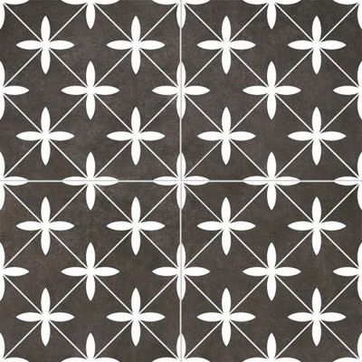 Напольная плитка CHIC POOLE BLACK 45x45 от Dual Gres (Испания)