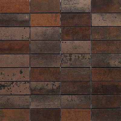 Мозаика Микс керамогранит Corten A  (2.5x7) 30x30 от TAU Ceramica (Испания)