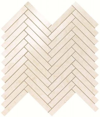 Мозаика настенная Marvel Stone Cream Prestige Herringbone Wall (9SHE) 30.5x30 от Atlas Concorde (Италия)