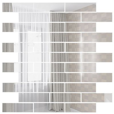 Мозаика зеркальная Серебро С8025 ДСТ чип 80 х 25 30x30 от ДСТ (Россия)