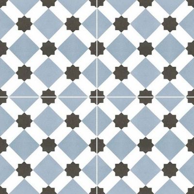 Напольная плитка CHIC HOWARD BLUE 45x45 от Dual Gres (Испания)
