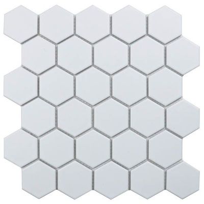 Мозаика Hexagon small White Matt (MT31000/LJ5108/IDL1005) 27.8x26.5x6 от StarMosaic (Китай)