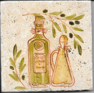 Декор Provance Оливки 1 20х20 20x20 от Stone4Home (Турция)