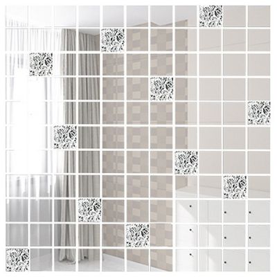 Мозаика зеркальная Серебро + Хрусталь С90Х10 ДСТ  чип 25 х 25 30x30 от ДСТ (Россия)