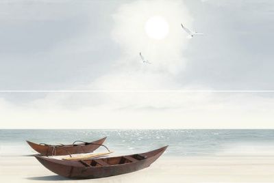 Панно Ailand из 2 плиток (PWU11ALD1) 40x60x8 от Alma Ceramica (Россия)