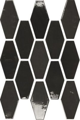 Настенная плитка HARLEQUIN GRAPHITE 10x20 от APE Ceramica (Испания)