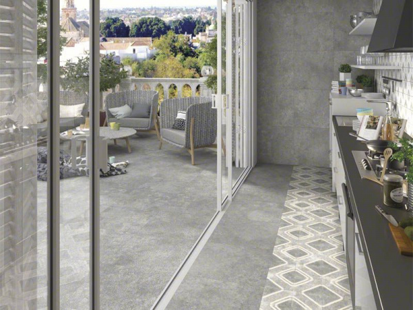 На фото Керамогранит DELTA (Vives Ceramica)