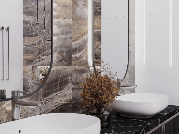 На фото Плитка ELECTRA BROWN (Laparet)