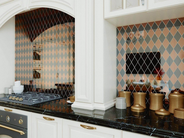 На фото Мозаика ЗЕРКАЛЬНАЯ МОЗАИКА (ДСТ)