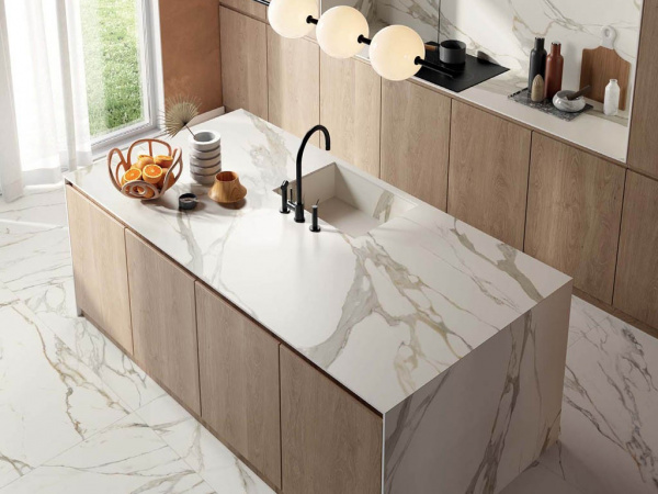 На фото Плитка SENSI SIGNORIA (ABK Ceramiche)