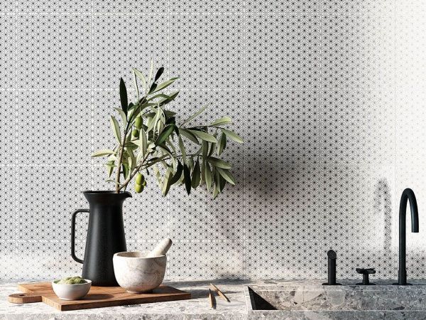 На фото Плитка KINTSUGI (Fioranese Ceramica)