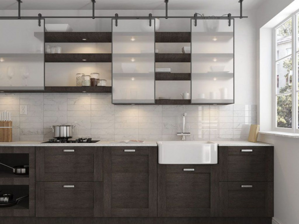 На фото Плитка CARRARA (Equipe Ceramicas)