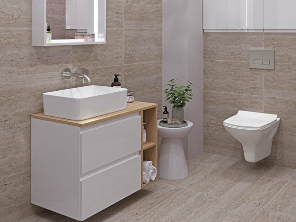 На фото Керамогранит COLISEUM (Cersanit)