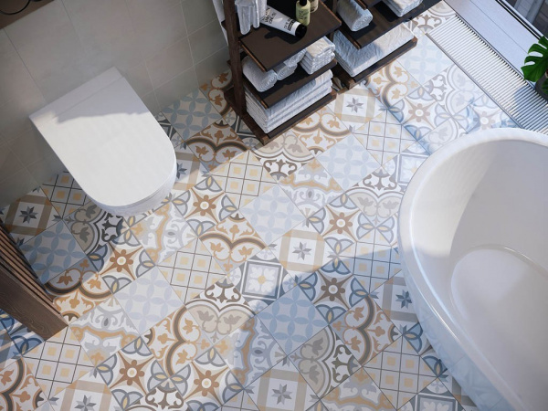 На фото Плитка PAMP (Creto)