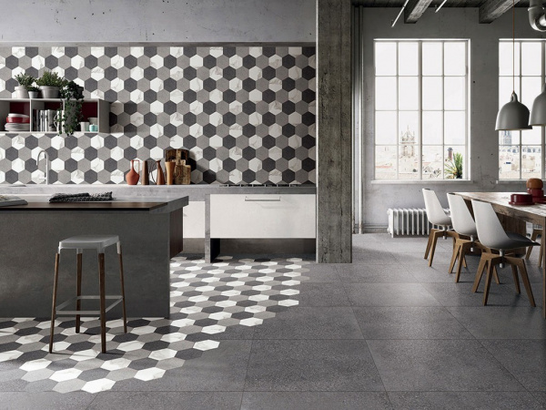 На фото Плитка FUSIONE (Nanogress)