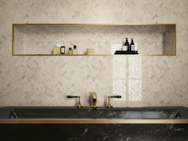 На фото Плитка SUPERNOVA ONYX WALL (Atlas Concorde)