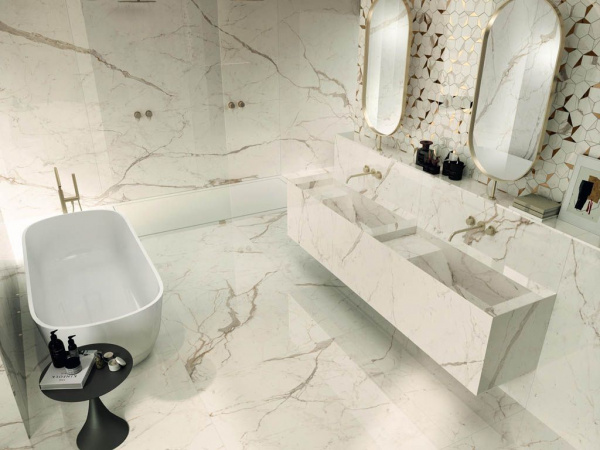 На фото Плитка MARVEL SHINE (Atlas Concorde)