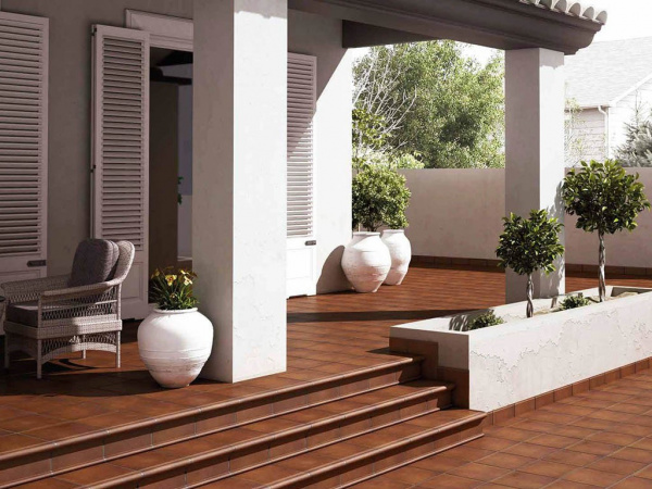 На фото Плитка ступени NATURE (Gresmanc)