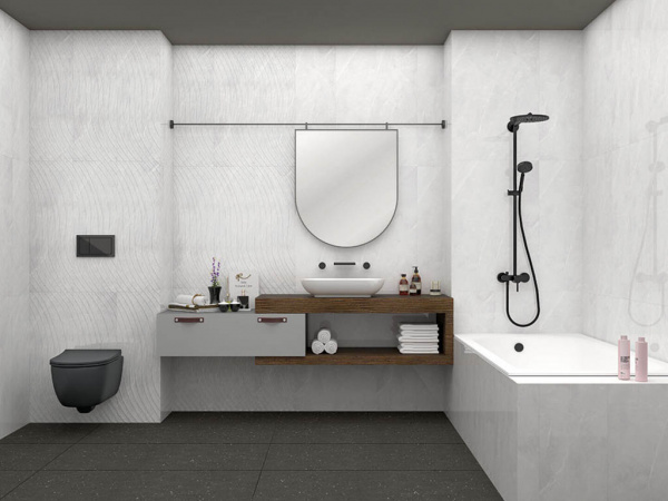 На фото Плитка ARMANI ( Gravita)