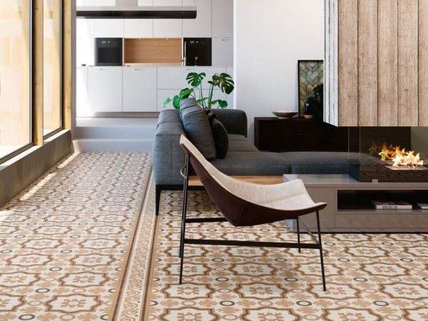 На фото Плитка PUZZLE (Ribesalbes)