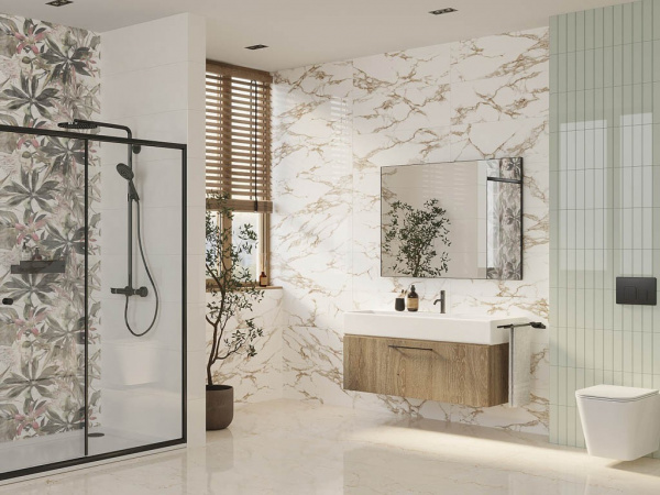 На фото Плитка AQUARELLE (Creto)