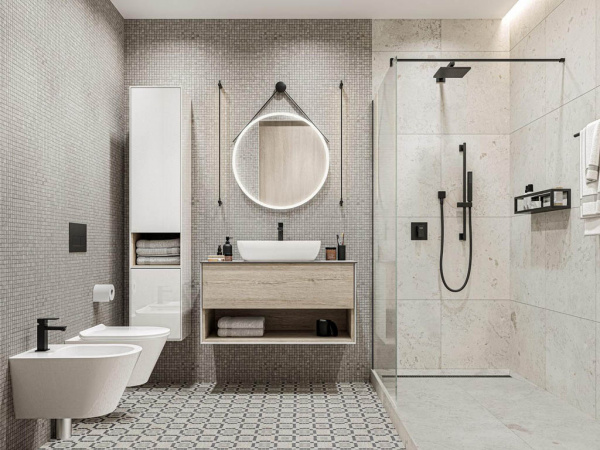 На фото Плитка ПРО ЛАЙМСТОУН (Kerama Marazzi)