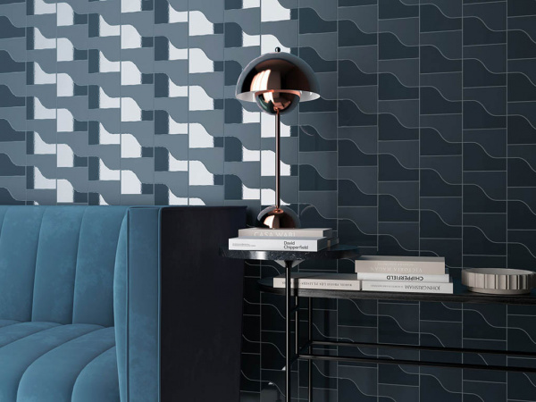 На фото Плитка CURVE (Equipe Ceramicas)