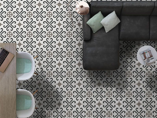 На фото Плитка HIDRAULICOS (Halcon Ceramicas)