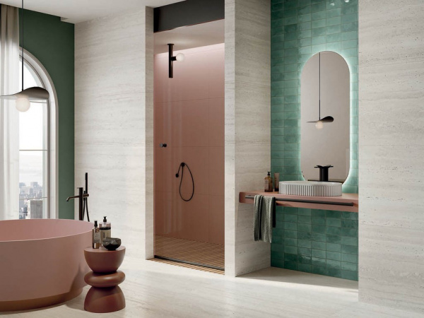 На фото Плитка SENSI ROMA (ABK Ceramiche)