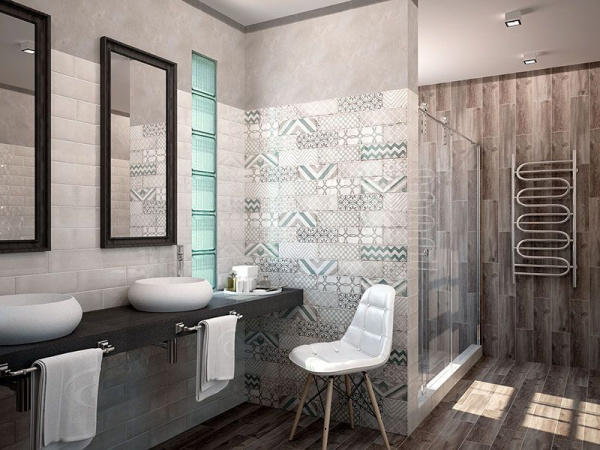 На фото Плитка Collage/Antonetti (Gracia Ceramica)