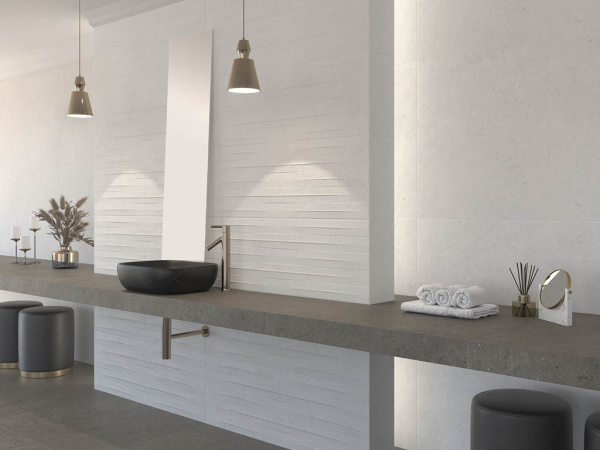 На фото Плитка CEMENT STONE (Sanchis Home)