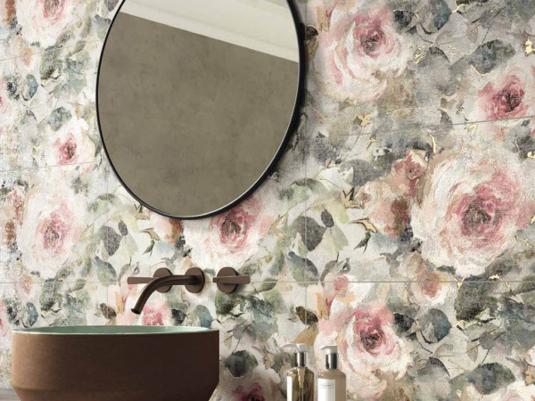 На фото Плитка ORANGERIE (Naxos Ceramica)