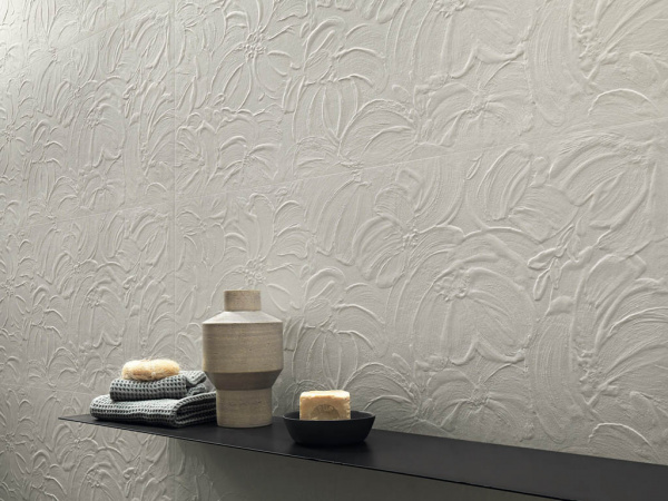 На фото Плитка 3D WALL PLASTER (Atlas Concorde Италия)