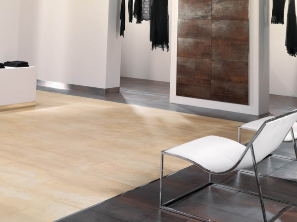 На фото Керамогранит CORTEN (TAU Ceramica)